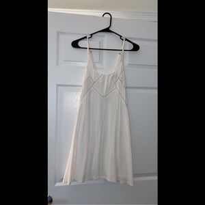 White Lulus skater dress